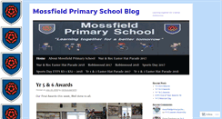 Desktop Screenshot of mossfieldprimaryschool.com